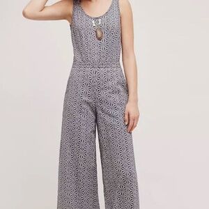 Anthropologie Elevenses Windward Jumpsuit